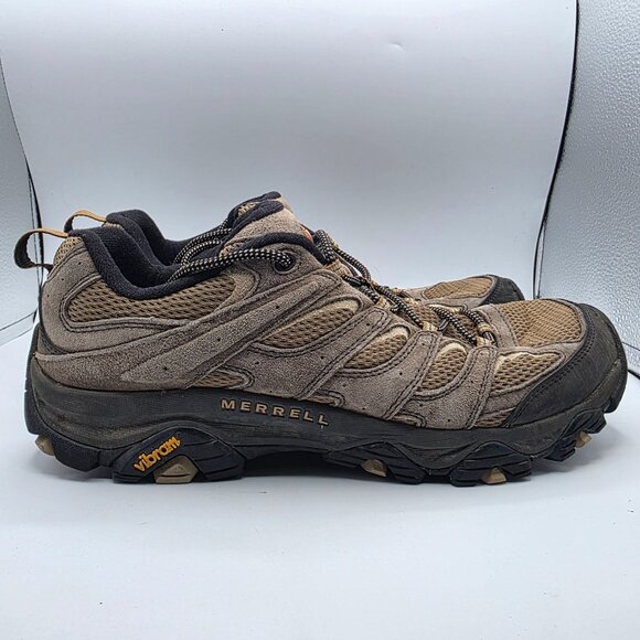 Merrell Moab 3 Mens Size 13 Brown Shoes Hiking Camping Outdoors Casual Vibram - Picture 12 of 13